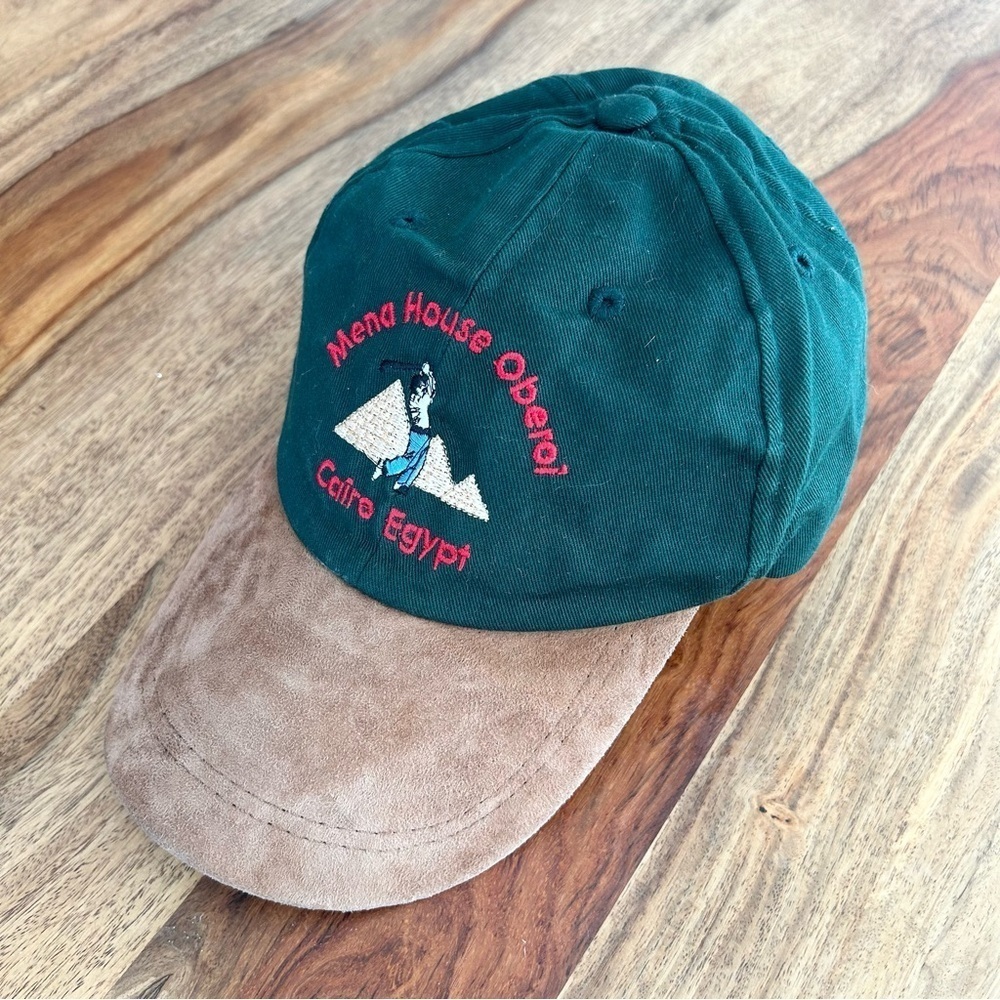 Baseball cap from Mena House Oberoi golf course in Cairo, Egypt